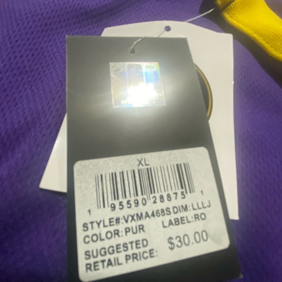 NBA LA Lakers LeBron James #6 Men’s Basketball Jersey Sleeveless XL. - Picture 8 of 9